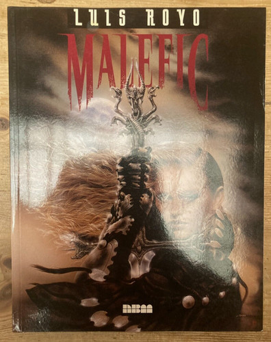 Luis royo malefic art book - luis,