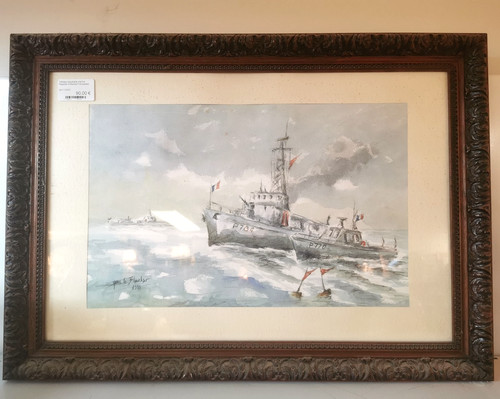Tableau aquarelle marine - aquarelle,