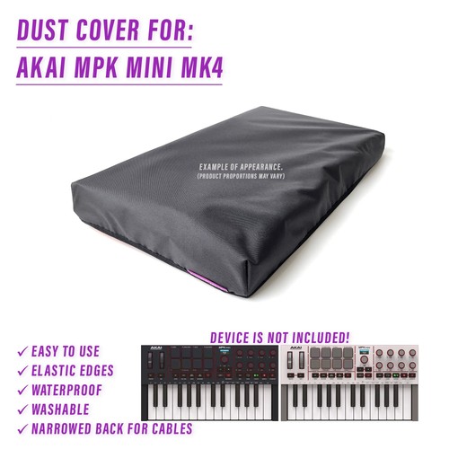 Dust cover pour akai mpk - pour, mini