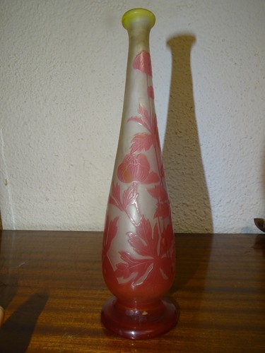 Vase gallé art nouveau - gallé, –