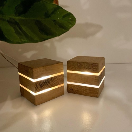 Cube lumineux led - lumineux, en