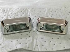 2X BMW E3 E9 E10 E12 E21 E23 E24 License Plate Lighting