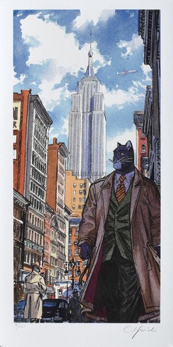 Guarnido blacksad estampe - guarnido, blacksad-estampe