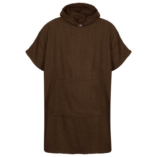 Poncho bain chocolat - poncho, de