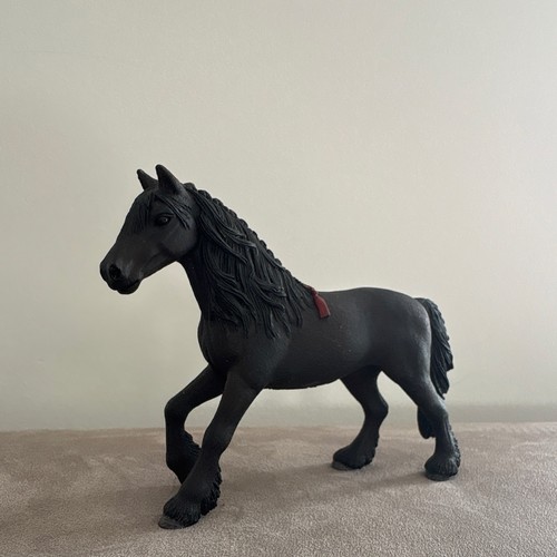 Schleich figurine cheval noir - figurine,