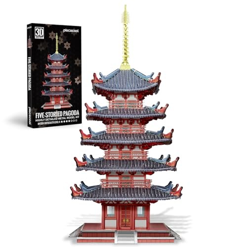 Puzzle métal pagode - puzzle,