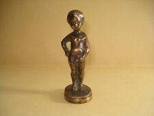 Ancien cachet Sceau Manneken Pis Bruxelles  Bronze