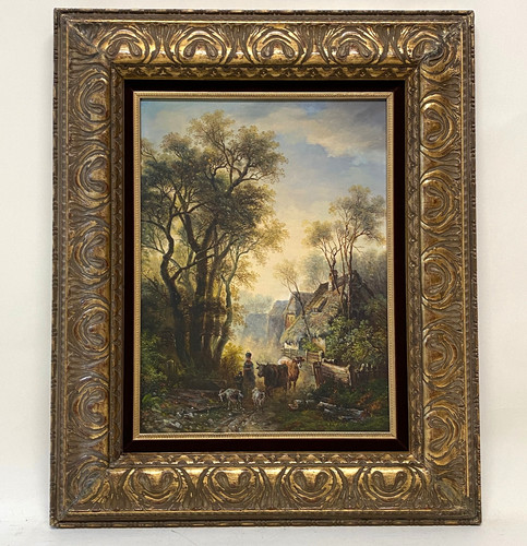 Tableau ancien hsp paysage - hsp,