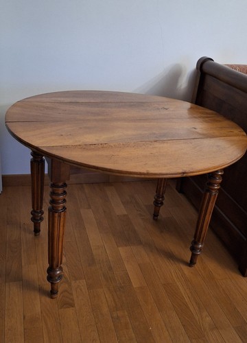 Table ronde avec rabats - ronde,