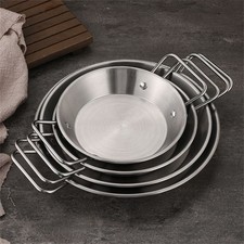 Pot à paella en acier