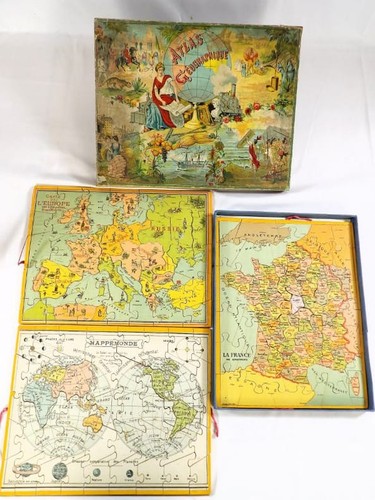 Saussine atlas géographique - atlas,
