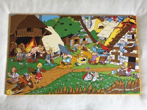 Plaque émaillée astérix - émaillée,