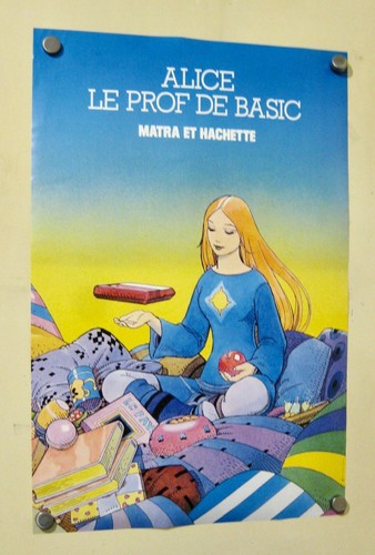 Moebius affiche matra - affiche, matra/hachette
