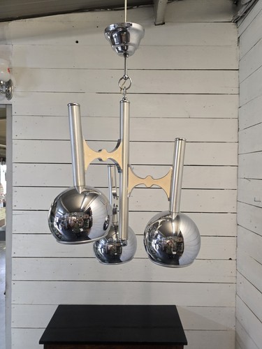 Lustre vintage métal - vintage, en