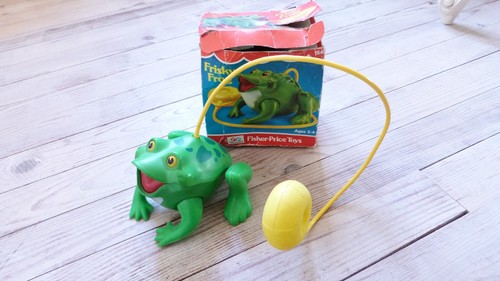 Frisky frog fisher - frisky,