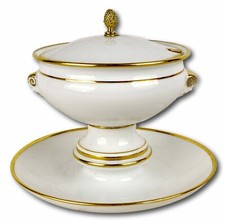 LARGE PORCELAIN JAM MAKER - Manufacture de HONORE in CHAMPROUX - Ep. DEBUT