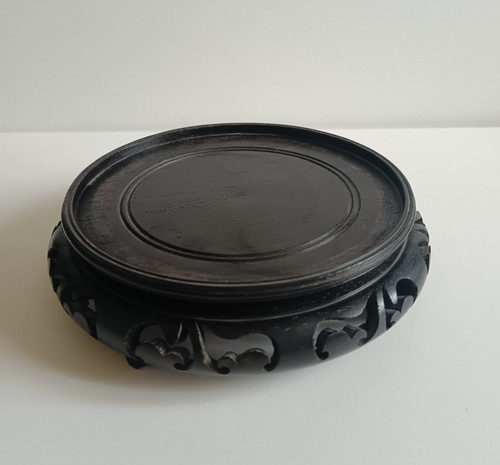 Socle sculpté bois - socle,