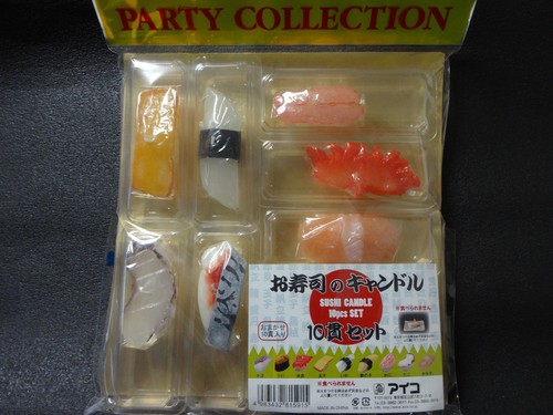 Sushi candle pcs set - candle,