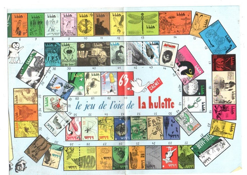 Jeu oie la hulotte - jeu, de