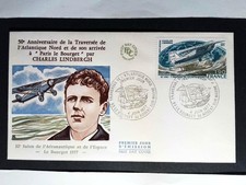 Avion "Spirit of St-Louis" 1977 FRANCE ENVELOPPE 1er Jour FDC 538