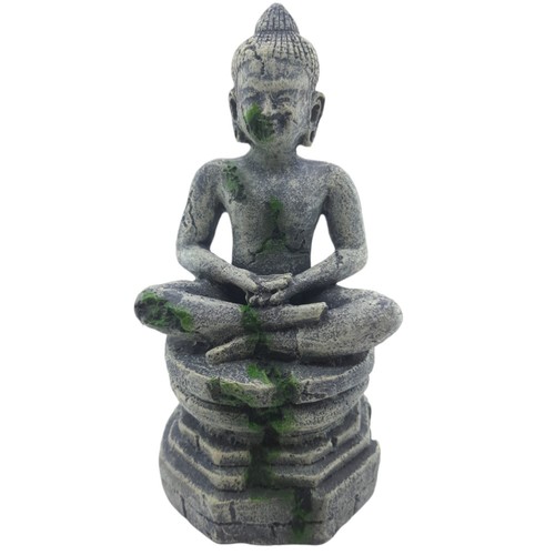 Statue bouddha assis socle - , ø