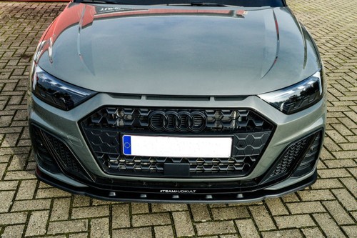 Front bumper spoiler skirt - front,