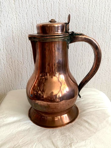 Coquemar pichet en cuivre - /,