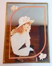 Miroir Sérigraphié Vintage
