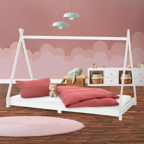 Lit enfant tipi indiens cabane