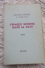 Green Julien Chaque homme dans sa nuit