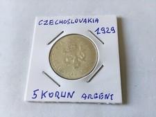 Czechoslovakia 5 Korun Argent