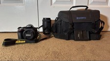 Nikon D5300 DSLR Camera Kit Black (AF-S DX 18-55mm f/3.5-5.6G Lens) with strap