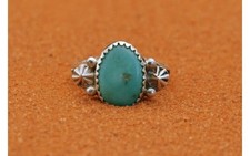 bague argent turquoise femme