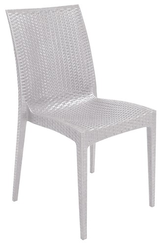 Chaise bistro rotin - bistro, blanc