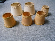 6 Abats jours vintage