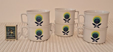 SUPERBE LOT 6 TASSES DESIGN