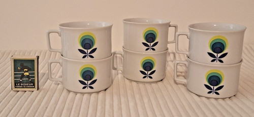 Superbe lot tasses design - lot,