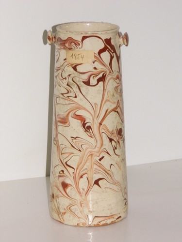 Vase conique etiquette - vase,