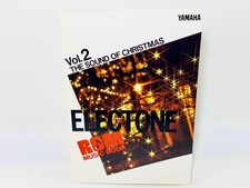 Yamaha Electone Series ROM Music Book Vol. 2 The Sound Of Christmas, VG, Rare