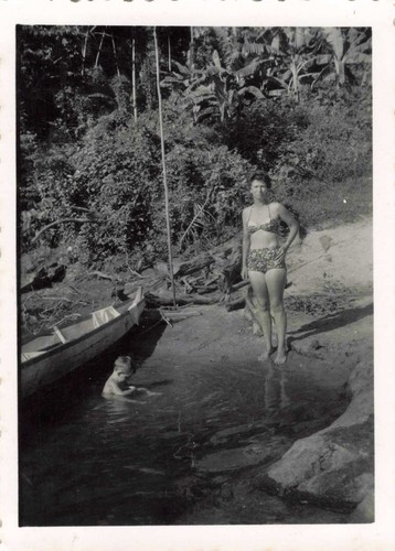 Ancienne photo 1950 guyane - ancienne,
