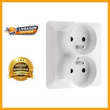 Double Prise 2P+T 16A