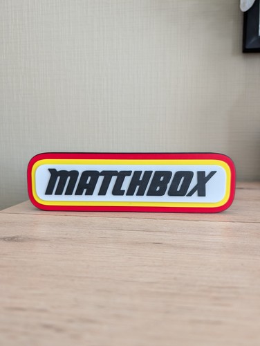 Logo matchbox enseigne déco - -,