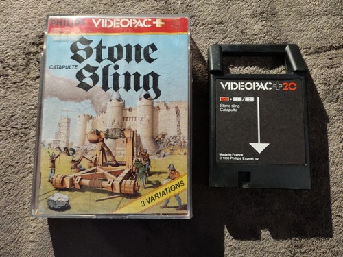 Stone sling catapulte videopac - stone,