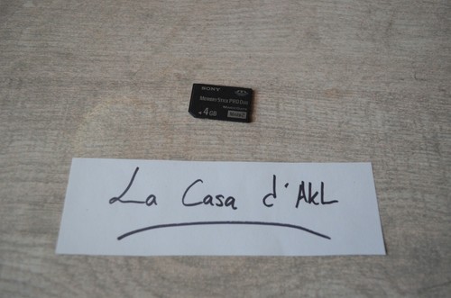 Carte mémoire officielle sony - carte,