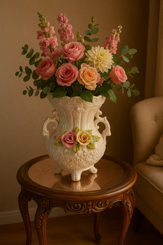 Grand vase vintage anses - vase,