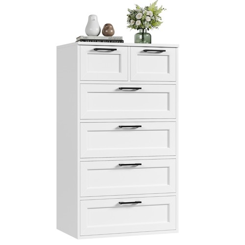 Commode tiroirs bois - commode,