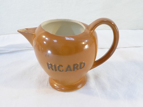Pichet ricard rond grés - rond, en
