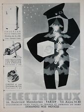 PRESS AD 1955 ELECTROLUX FRIGELUX VACUUM CLEANER LUX PRESTIGE WAXER