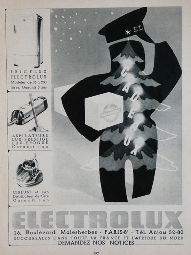 Publicité presse 1955 - de,