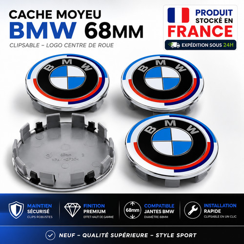 Lot cache moyeu 68mm - de,